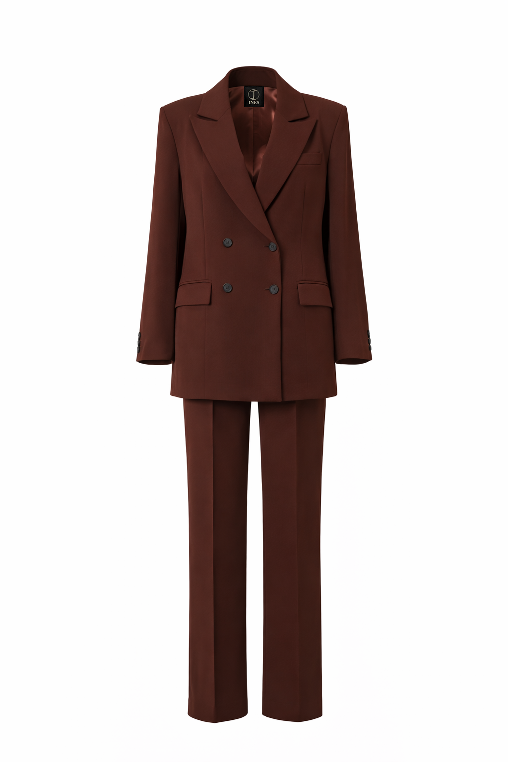 OVERSIZED SUIT SET IN BROWN