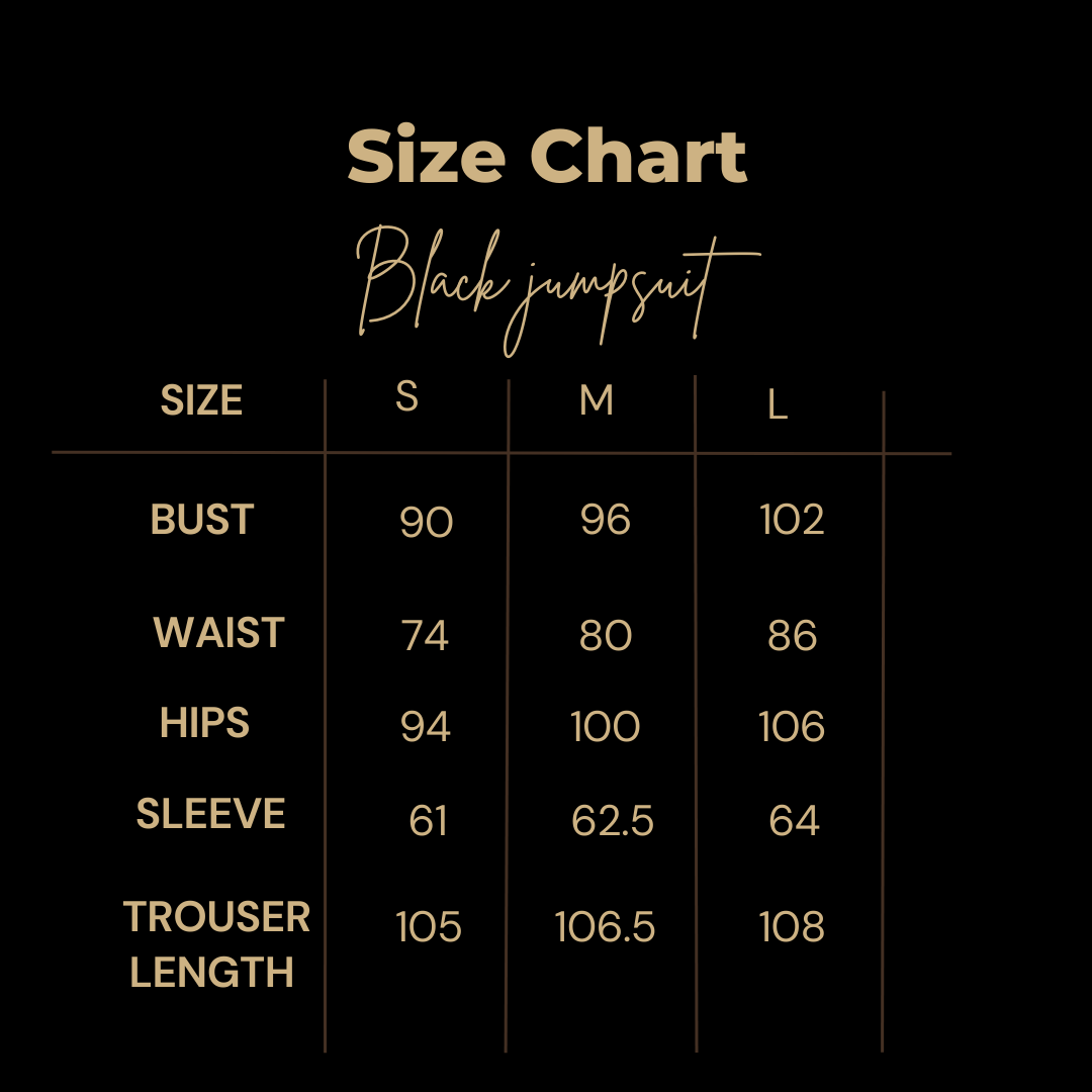 CONTRAST BLACK JUMPSUIT