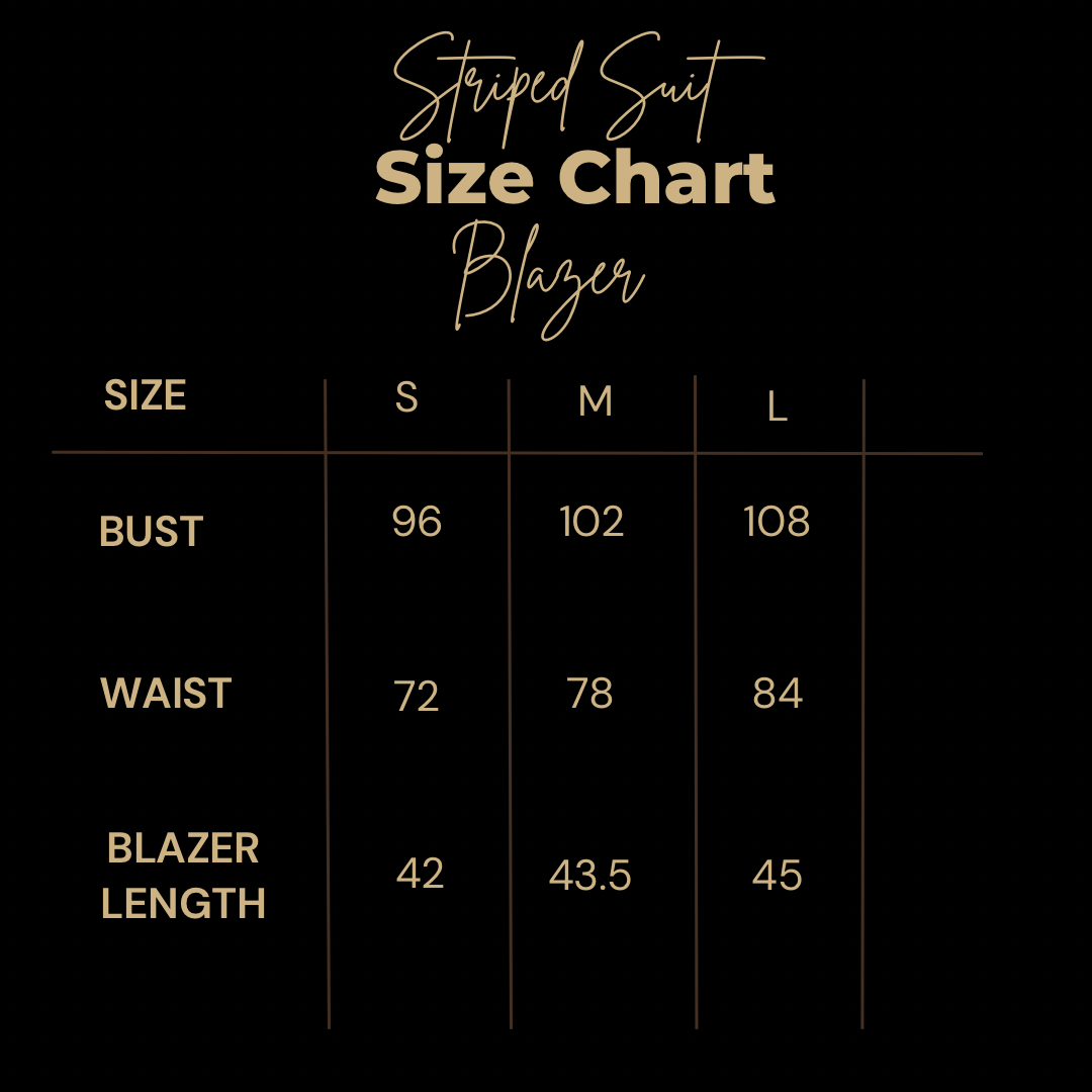 BLACK PINSTRIPE CROPPED BLAZER