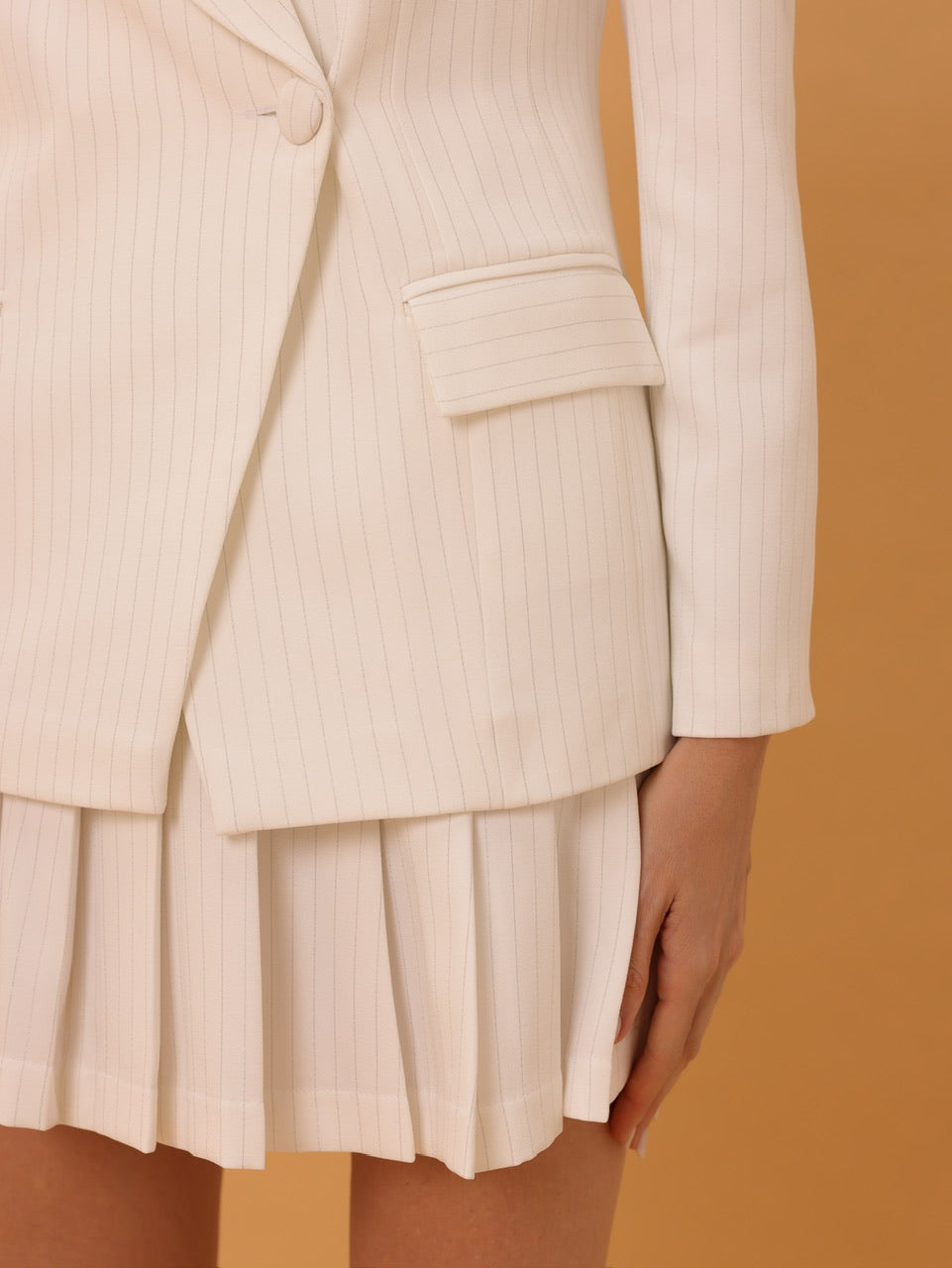 METALLIC THREAD BLAZER