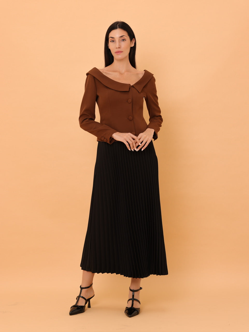 PLEATED SKIRT