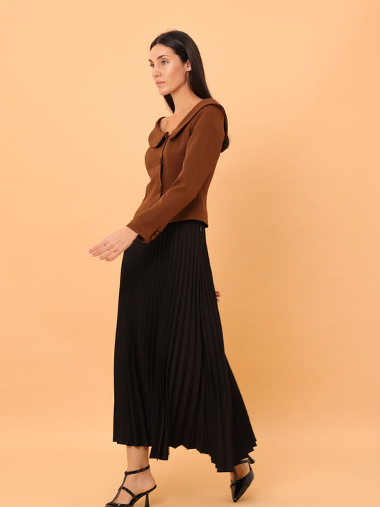 PLEATED SKIRT